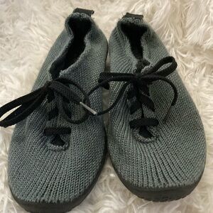 Arcopedico Blue Knit Sneakers